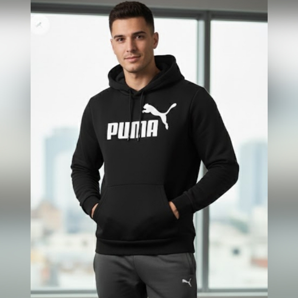 Puma Black Hoodie Sz 2XLT NWOT